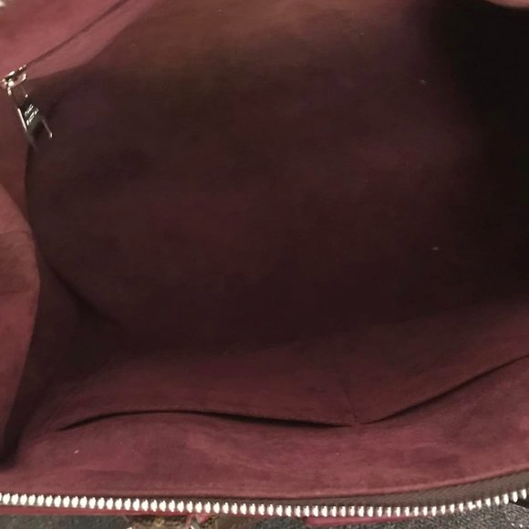 LOUIS VUITTON MONOGRAM SHINE DOC PM IN BORDEAUX RETAIL $2960-100% AUTHENTIC - Picture 8 of 16